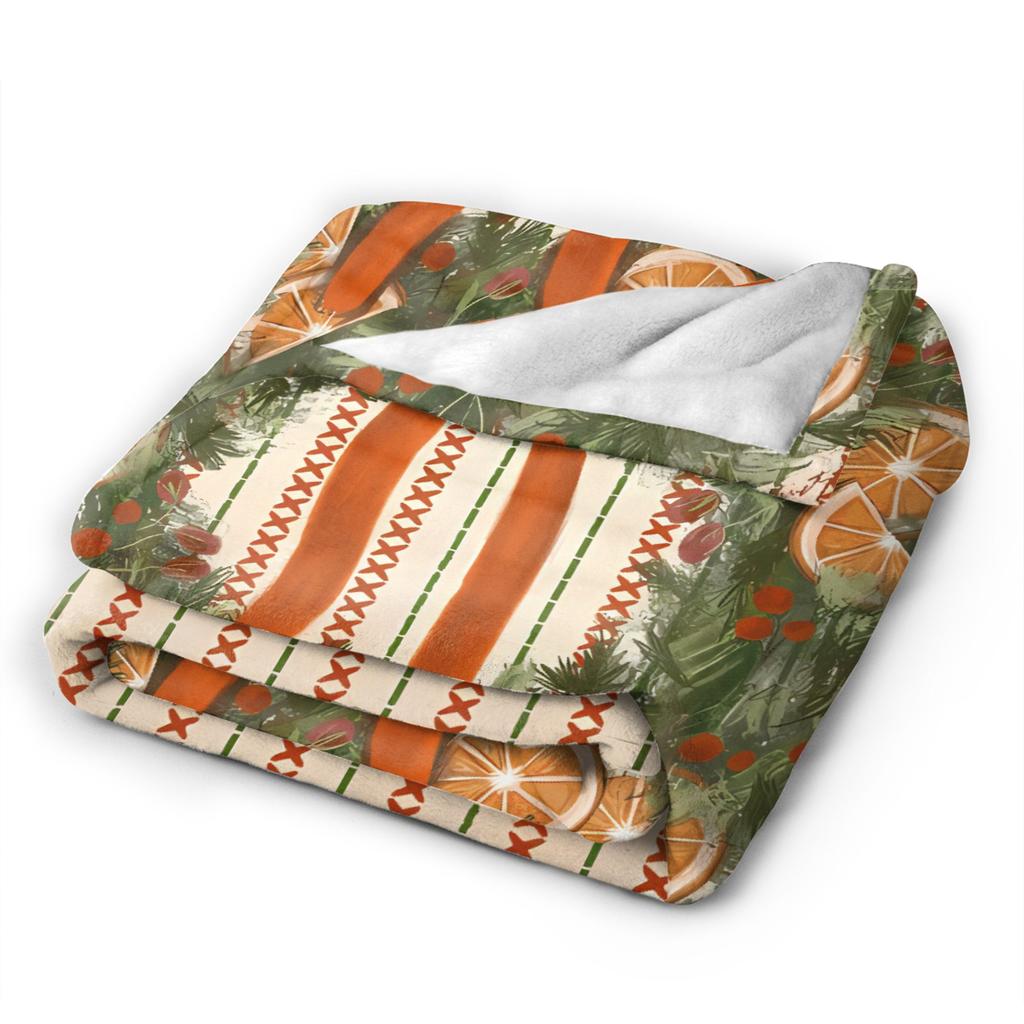Super Soft Blankets Child Decorative New Year Plaid & Pattern Throw Blanket Flannel Bedspread Couch Bed Aesthetic Sofa Bed Cover