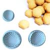 3 PCs Shell Silicone Mould Fondant Mold Soap Cake Candy Craft Decor Chocolate