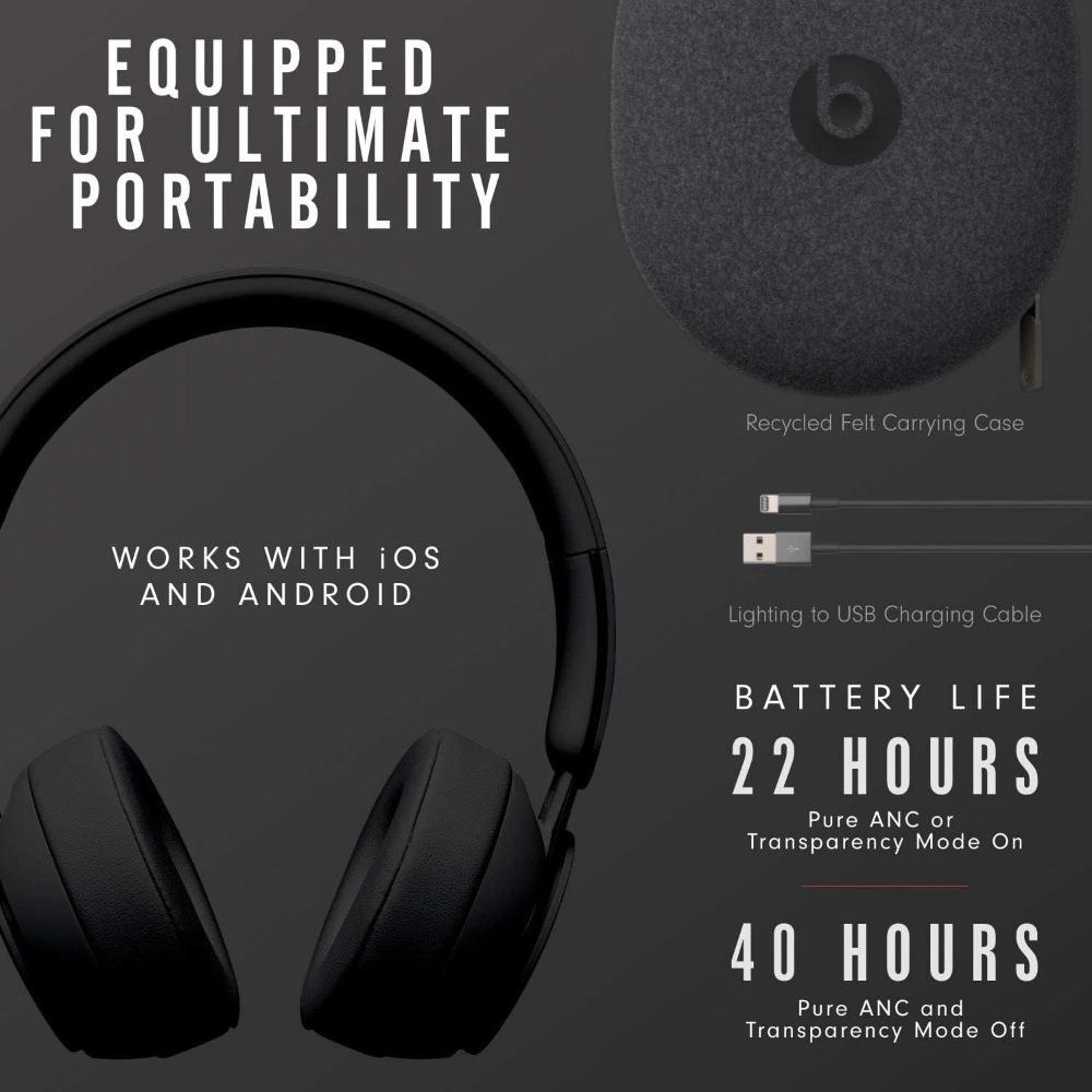 Beats Solo Pro Wireless Noise-Cancelling On-Ear Headphones