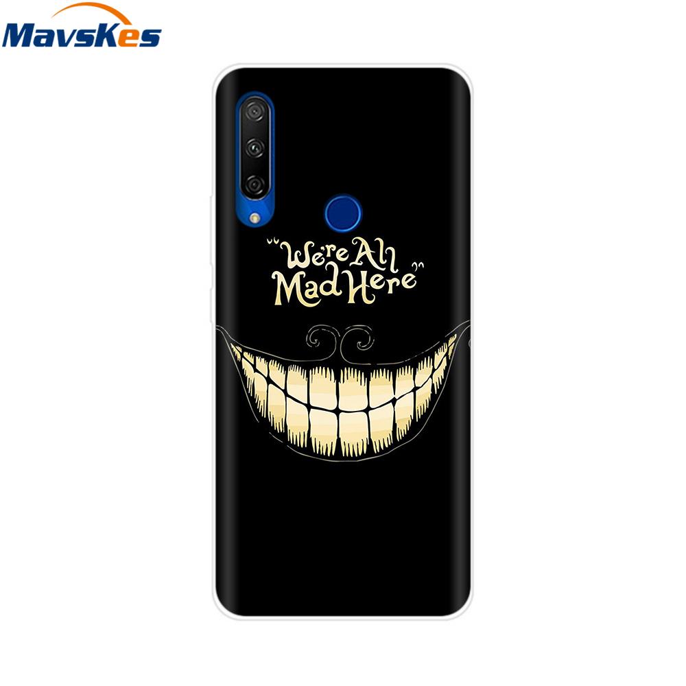 Крашеный чехол для Alcatel 1S 2020 5028Y 5028D Чехол Мягкий силиконовый чехол TPU Funda для Alcatel 1S 2020 Чехол Обложка Etui Бампер Coque