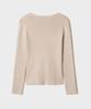 SPAO [Мягкая пряжа] Женский квадратный вырез Вязаный_Spkwg49W02