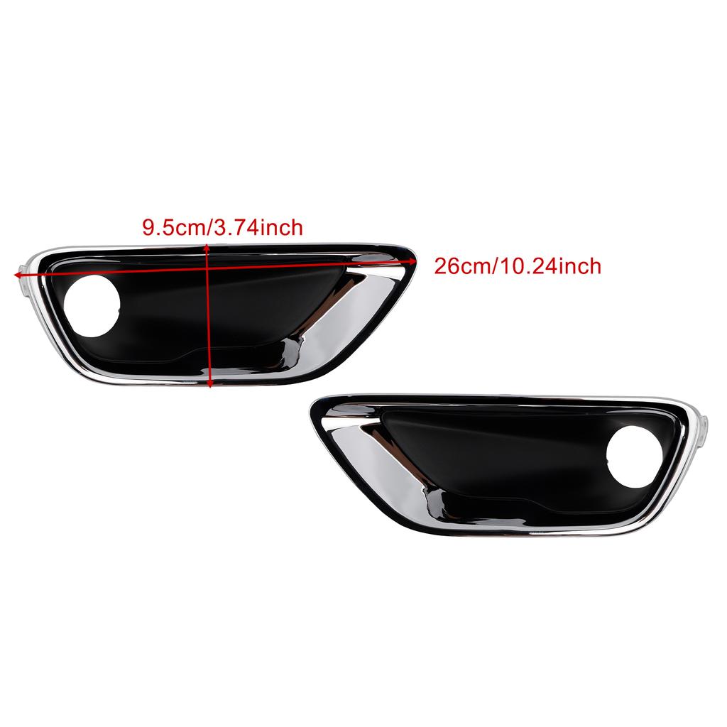 2 шт. Накладка на противотуманную фару 68261711AA Подходит для Jeep Grand Cherokee 2016-2020