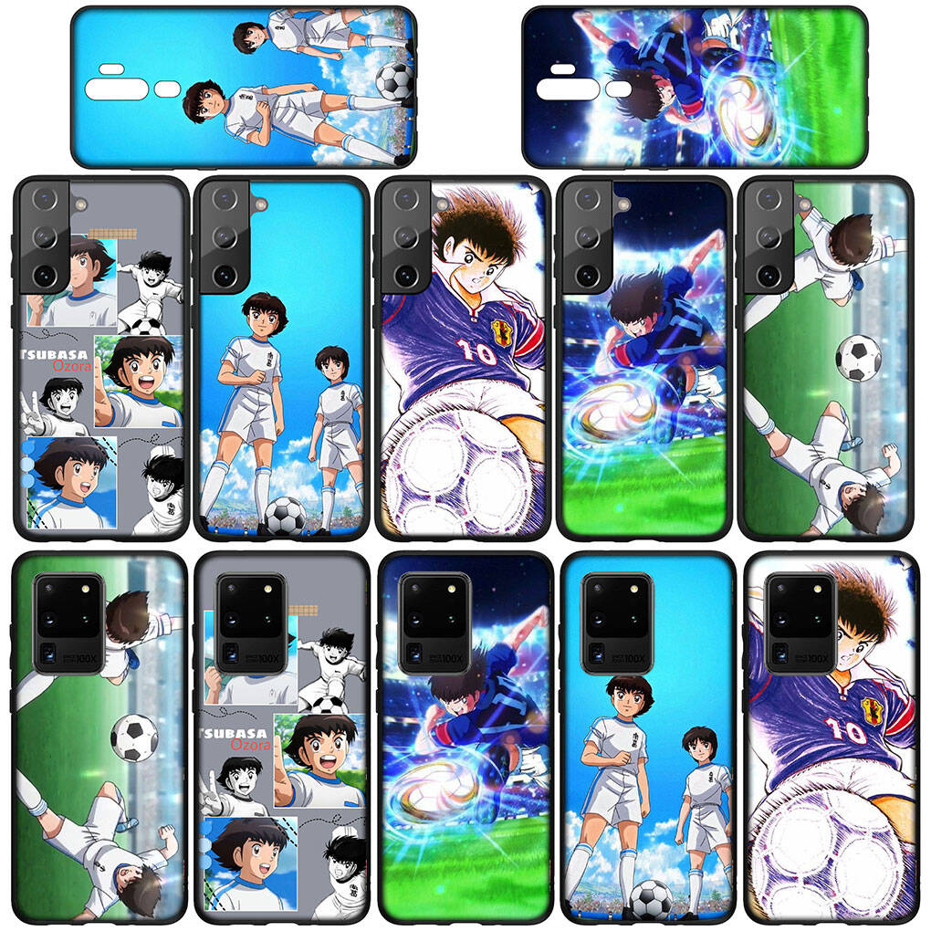 Phone Case for Samsung Galaxy S25 S23 S22 S24 Ultra FE A05 A06 A15 A16 A36 A37 A35 A34 A52 A54 A55 A56 A57 A25 A26 A53 A17 Anime Captain Tsubasa Cover