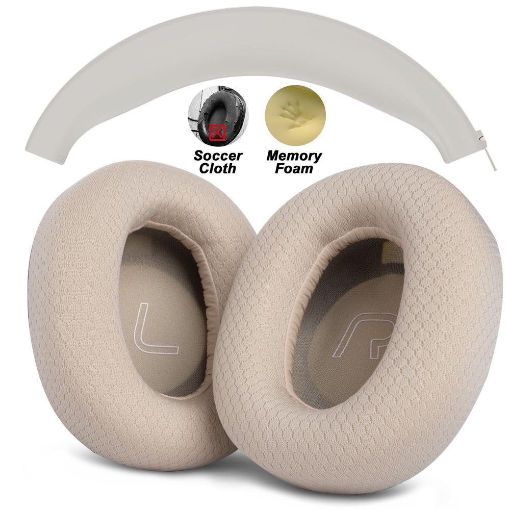 Replacement for EDIFIER WH950NB ANC W860NB Pro LS880NB Pro Wireless Headband Ear Pads Earphone Cushions Protein Earmuff