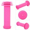 Children s Kids Bike Scooter Handle Bar Anti slip Grips Bicycle Handlebar Grips(rose red)