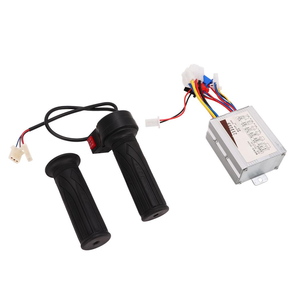 24V500W алюминиевый сплав матовый регулятор скорости комплект с 3 скоростной ручкой дроссельной заслонки для электромобиля