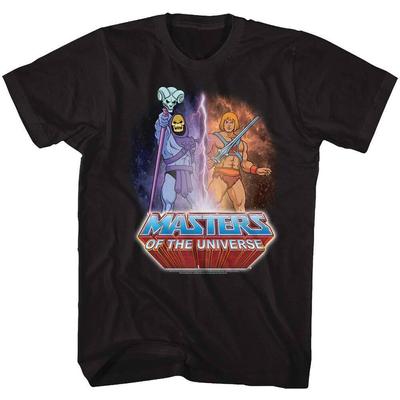 Черная футболка унисекс Masters Of The Universe с молнией