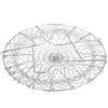 Stainless Steel Foldable Steam Rinse Strain Fry Basket Strainer Net Deep Frying Basket Colander