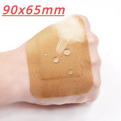 Высококачественные 10 штук больших и широких дышащих пластырей для улицы, портативных небольших ран, пластырей для остановки кровотечения