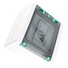 Солнечная фотоэлектрическая распределительная коробка пылезащитная IP65 один выход один вход ПВХ фотоэлектрическая распределительная коробка 550 В