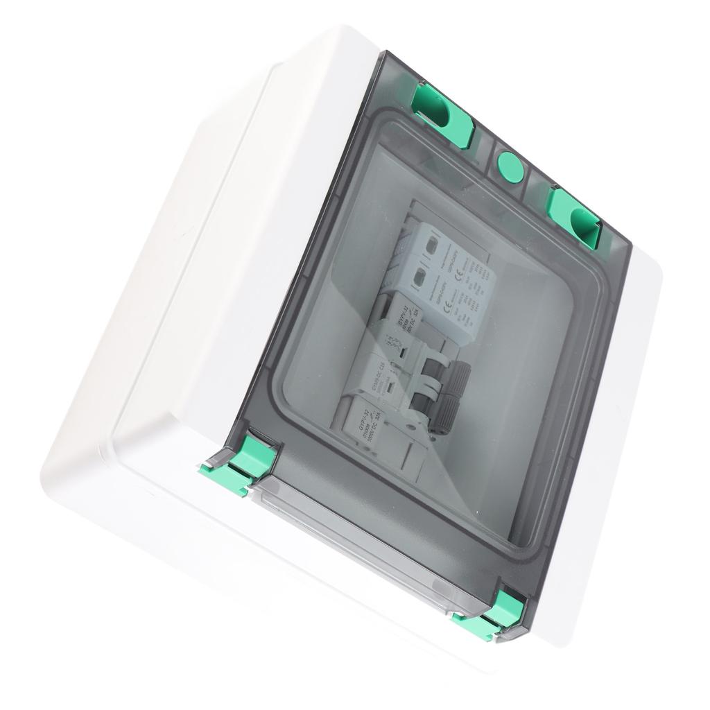 Солнечная фотоэлектрическая распределительная коробка пылезащитная IP65 один выход один вход ПВХ фотоэлектрическая распределительная коробка 550 В