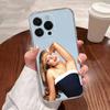 Чехол для телефона Singer S-Sabrina для iPhone 17,16,15,14,13,12,11 Plus,Pro,Max,XR,XS,Plus,E,SE4,Mini Прозрачный чехол
