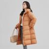 Women Solid Long Oversize Parkas Thick Winter Female Warm Elegant Coat Loose Jacket with Big Pockets