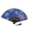 Flower Folding Gifts Silk Wedding Dance Decoration Decorative Fans Party Supplies Performance Props