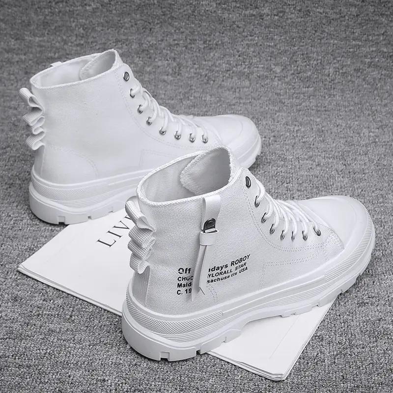 Four Seasons High-top Canvas Shoes Мужская спортивная обувь Повседневная обувь 39-44