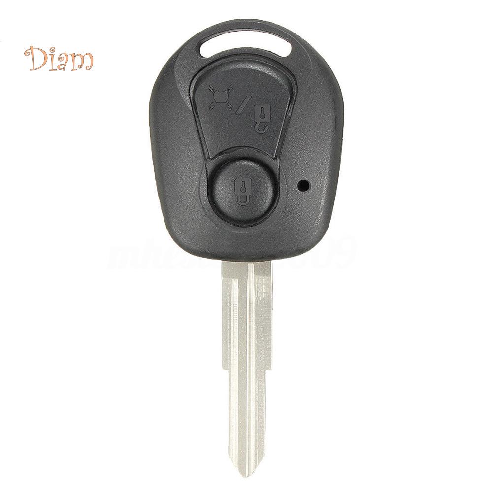 Чехол для дистанционного ключа Vana с 2 кнопками и необрезанным лезвием для Actyon Ssangyong Kyron Rexton