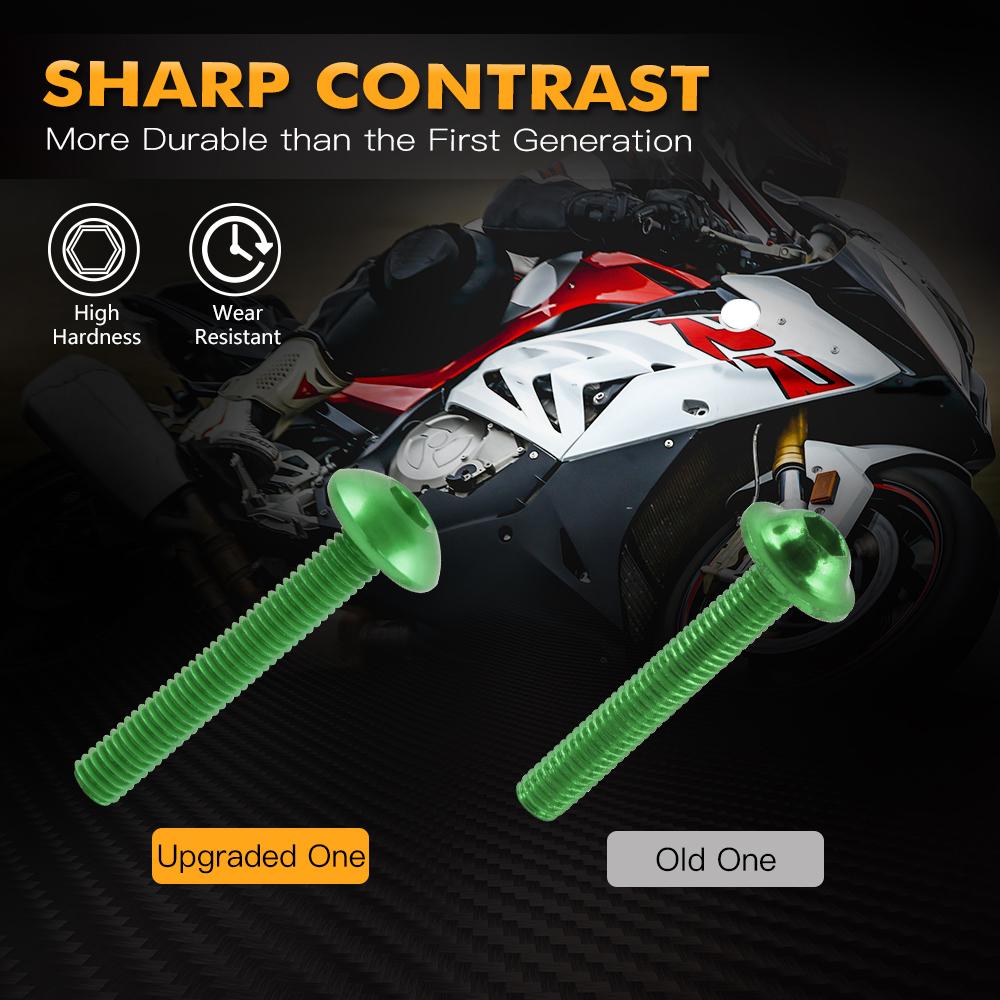 190 шт. Комплект болтов и гаек для обтекателя мотоцикла Kawasaki Z1000 Z750 Z800 Z650 Ninja 250R 300 500 650 ZX10R ZX14R 6R 7R 9R