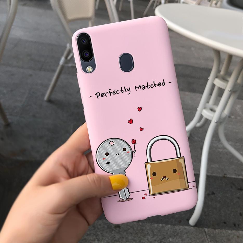 Для Samsung Galaxy M10 M20 M30 Чехол Стильный Мультяшный Подсолнух Мягкий Силикон Задняя Крышка Телефона Для Samsung M 10 20 30 M305F Fundas