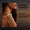 5Pcs Elegant Bracelet Set for Women Boho Mixed Cowrie Shell Gold Color Starfish Bangle Summer Beach Vacation Jewelry Gift