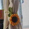 Multipurpose Car Handmade Crochet Sunflower Handmade Sunflower Car Mirror Accessories  Women