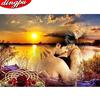 Full Drill Diamond Painting 5D Portrait DIY Diamond Embroidery Woman Home Decoration