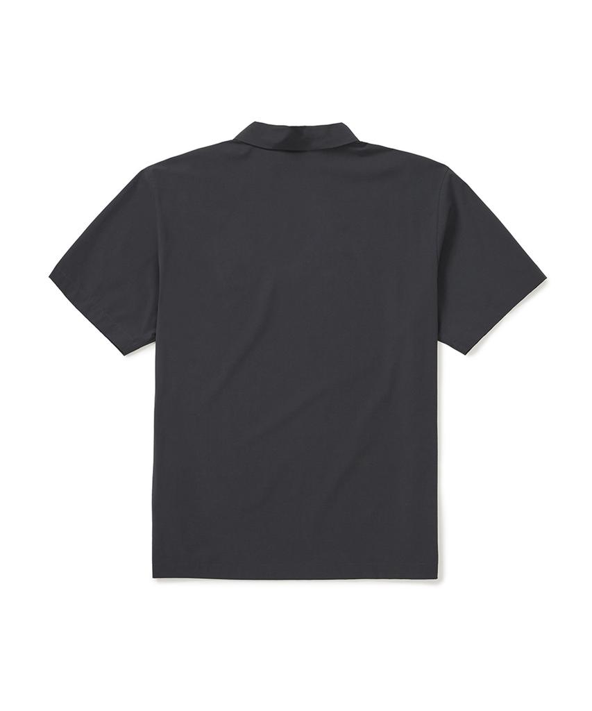 SNOWPEAK APPAREL Поло с коротким рукавом Airdot (S25Mmtps34) Древесный уголь