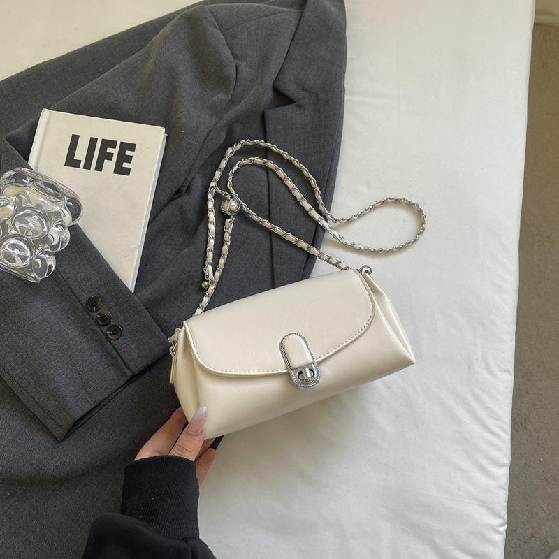 Премиальная сумка-цепочка женская 2025 новая модная маленькая квадратная сумка универсальная ретро весна и лето сумка через плечо сумка-мессенджер женская сумка