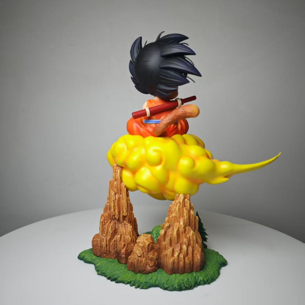 21 см/8,27 дюйма Фигурка Dragon Ball Kintoun Goku Маленький Гоку ПВХ Фигурки Действия Коллекционная Модель Игрушки Подарки