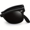 Vintage Folding Sunglasses Men Brand Designer Eyewear Women's Fold Fashion Square Portable Outdoor Sport Sun Glasses Male