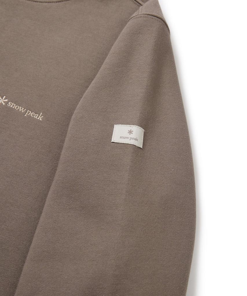 SNOWPEAK APPAREL Land Women'S Sweatshirt (S24Fwfht61) Cocoa