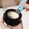 Щетка для крышки цветочной чашки, щетка для чистки пазов в углублениях чашек, щетка для чистки стаканов для воды «три в одном», щетка для чистки бутылок с трубочкой