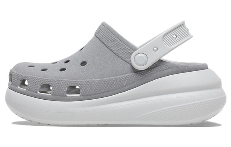 Crocs Кроксы Crush Reflective 'Серо-белые' Женские 209209-1LP