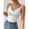 New Summer Casual Temperament Slim Fit Sexy Vest T-Shirt Sleeveless Suspender Versatile Top Strapless Women