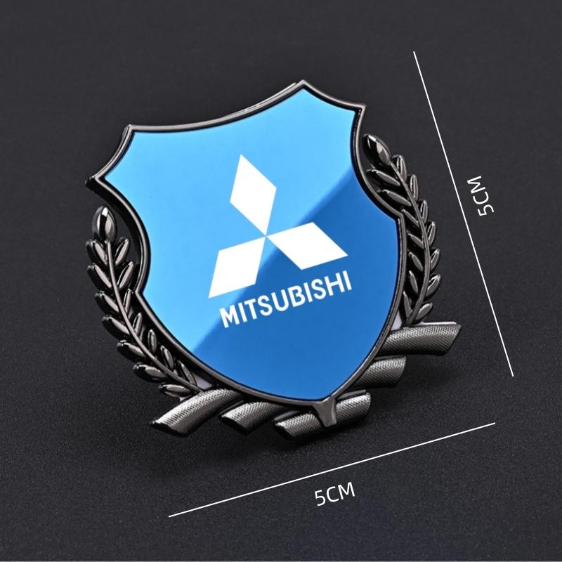 Металлический Значок Наклейка На Боковое Окно Багажника Автомобиля Для Mitsubishi Lancer Outlander Ralliart Eclipse L2 Asx Pajero