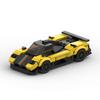 MOC Blocks Compatible with LEGO Pagani Sports Car Model - Creative Assembly, Racing Car Toy, Small Parts, Educational Gift.