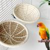 Artificial Manual Braided Bird Nest Multi-Purpose Bird House Cage Accessories Finch Nest  Parrot