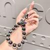 Colorful Beaded Bracelet New Style Ab Women's Mobile Phone Case Lanyard Keychain Accessory