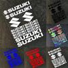 Мотоциклетная наклейка Декаль на кузов для Suzuki Наклейка Логотип Значок на шлем мотоциклиста Набор декалей Водонепроницаемая Светоотражающая наклейка Декорация