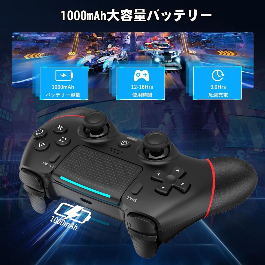 Контроллер PS4 Gold Onefun Контроллер PS4 Большая емкость 1000 мАч с кнопками сзади Функция макроса Функция турбоавтоматического огня Оснащен гироскопом