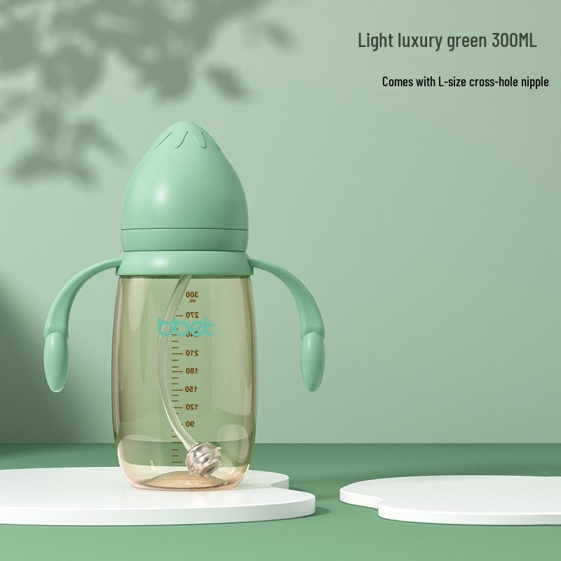 Детская бутылочка PPSU с широким горлышком Babixiang, Защита от падений и колик, Нейтральная чашка для воды, Различные объемы