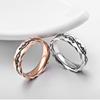 Chinese Style Yin Patterned Titanium Steel Ring Retro Patterned Single Ring