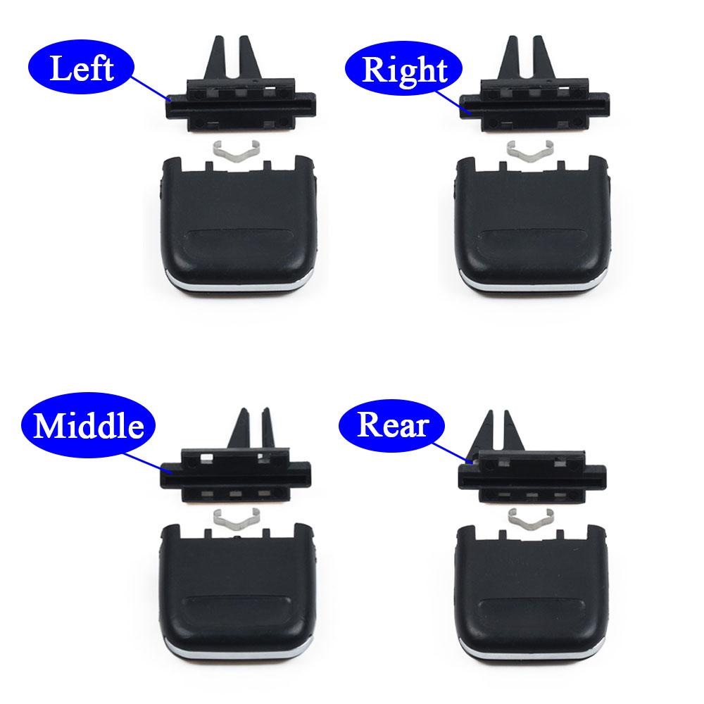 LHD RHD передний задний левый правый кондиционер AC вентиляционная решетка выходной зажим слайдер ремонтный комплект для Porsche Macan 2014 2015 2016