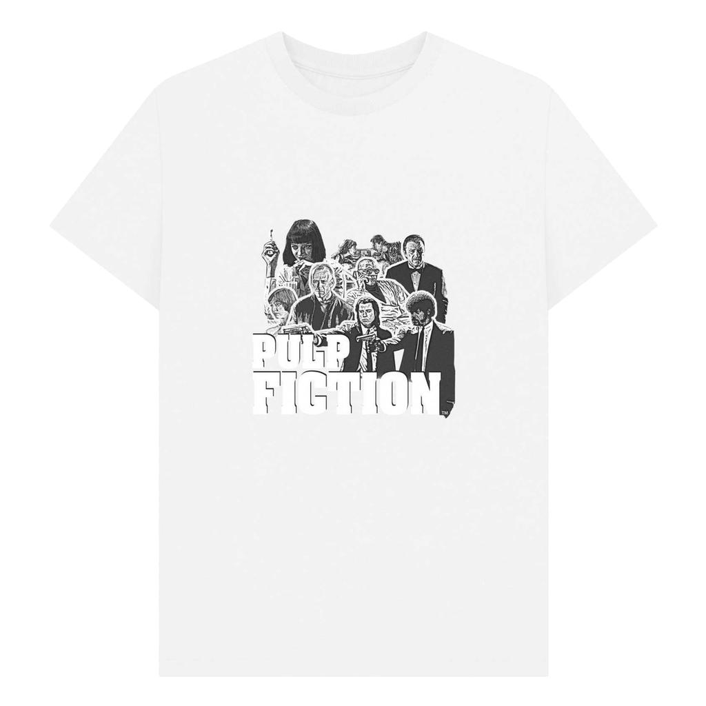 Pulp Fiction Unisex Adult Cast T-Shirt