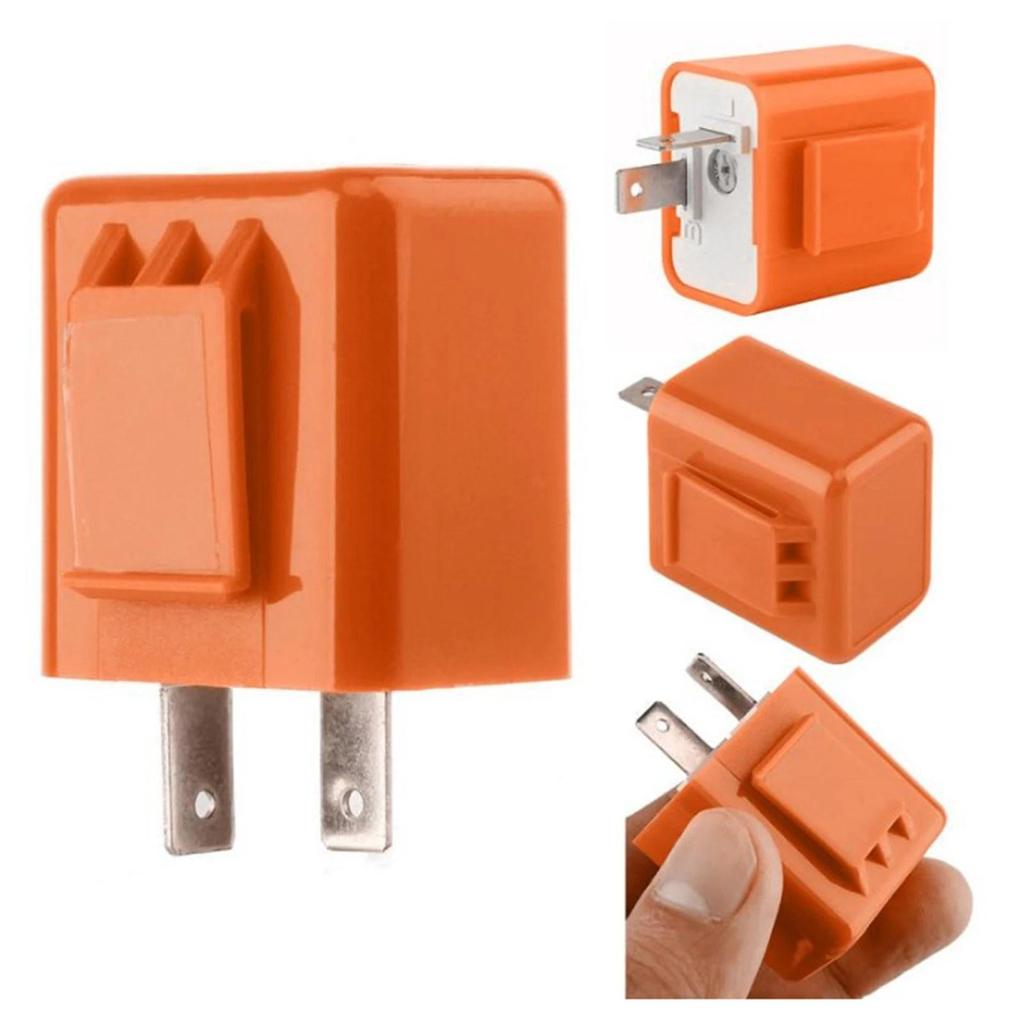 2023 светодиодное реле мигалки 12 В 2-контактное регулируемая частота сигналов поворота реле мигалки для мотоциклов аксессуары для мотоциклов