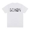 JungKook Seven T Shirt Unisex Harajuku Aesthetic Graphic Letter Print T-Shirt Unisex Casual Oversize Cotton Tee Shirt Korea Clothes