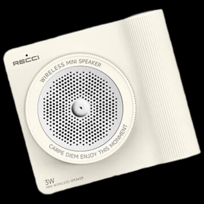 Ретро Bluetooth-колонка Recci RSK-W48, штекер CN (адаптер в комплекте)