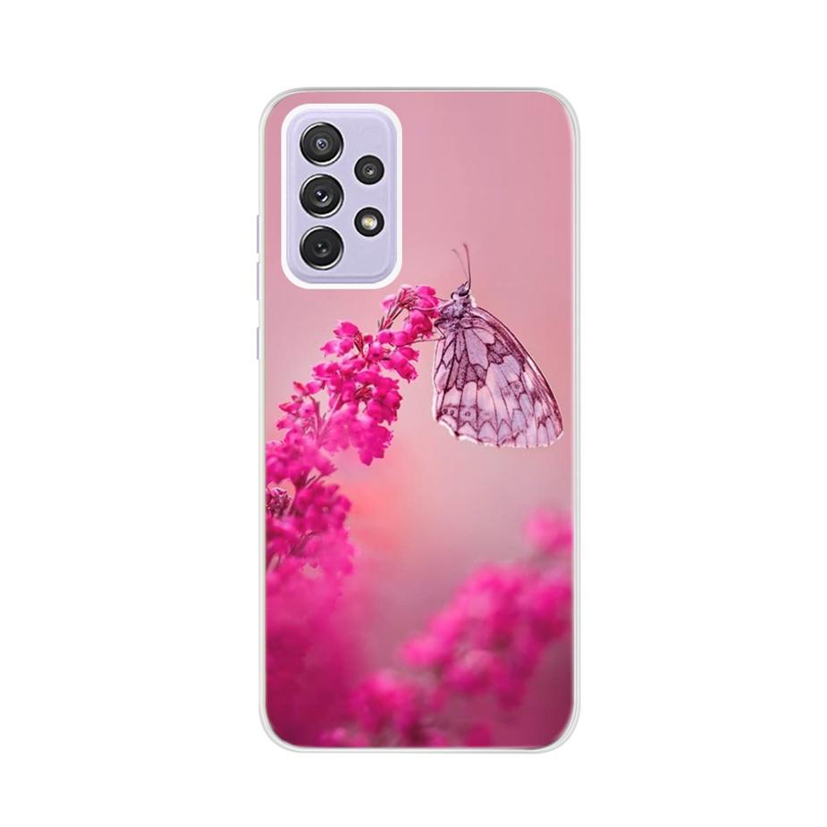 Чехол для Samsung Galaxy A52 Чехол Samsung A32 A52 A72 5G Мягкий Силикон Милый Модный Чехол для Телефона Для Galaxy A 32 52 72 Fundas Capa