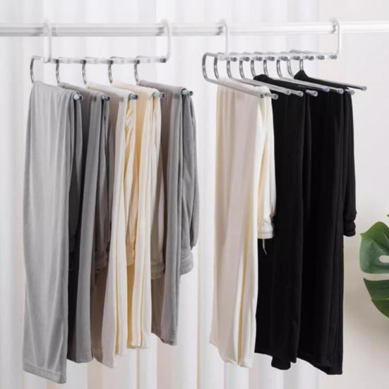Вешалка для брюк с вращающимся крючком. Прочная несущая телескопическая складная многофункциональная вешалка для брюк. Вешалка для брюк.
