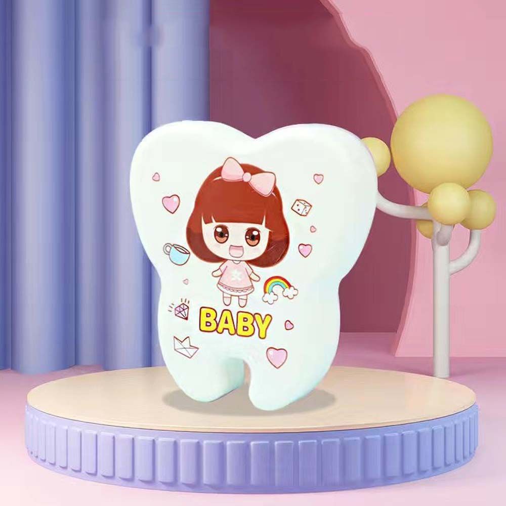 box Souvenirs Box Deciduous Tooth Case Baby Tooth Box Milk Teeth Organizer Tooth Fairy Box