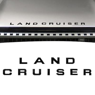 САВАКАКИ Эмблема Наклейка Toyota Land Cruiser Серии 250 Передняя Эмблема Логотип 3D Кастомные Наружные Детали (черный)